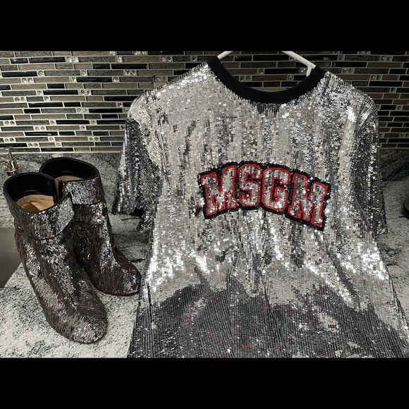 MSGM - Sequin Top - Picture 8 of 9